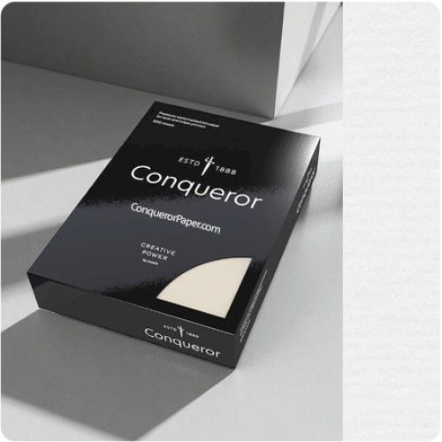 PAPER - Laid.25548, TINT:BrilliantWhite, FINISH:Laid, PAPER:100gsm, SIZE:A4-210x297mm, QTY:500Sheets, WATERMARK:Yes